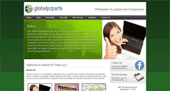 Desktop Screenshot of globalpcparts.com